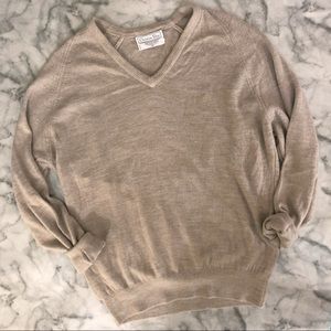 Vintage Christian Dior Pullover V-Neck Sweater